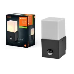 Væglampe Med Sensor ^ LEDVANCE Endura Classic Figo Square udendørs væglampe, sensor