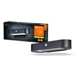 Solcelle Lampe Med Sensor|Væglampe Med Sensor ^ LEDVANCE Endura Style Solar Oval væglampe 3.000 K