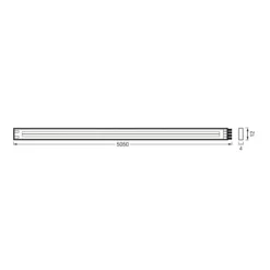 LEDVANCE Led Strips > Flex COB LED-strip IP44 3.000K, 5,05 m