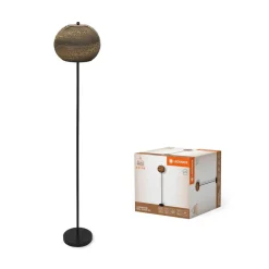 Gulvlamper|Gulvlamper ^ LEDVANCE gulvlampe Ball højde 116 cm, brun, bølgepap, E27
