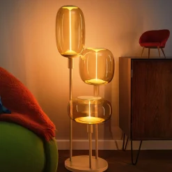 Gulvlamper ^ LEDVANCE gulvlampe Decor Stick 3-lys. Højde 78 cm, beige