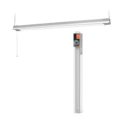 Arbejdsrum/Kontor ^ LEDVANCE LED-kontorhængelampe Office Line 840 længde 112 cm, hvid