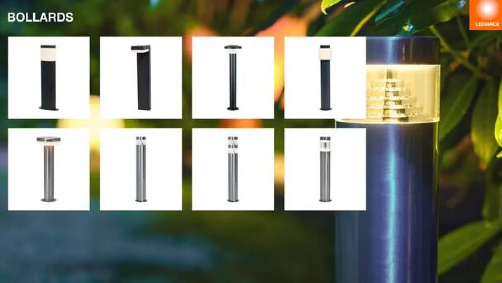 LEDVANCE Gadebelysning > LED-vejlampe Endura Hybrid Orion Double, stål
