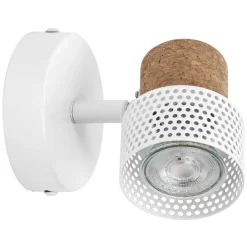 Væglamper|Spotlights ^ LEDVANCE LED-vægspot Cork, GU10, dæmpbar, hvid