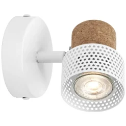 Væglamper|Spotlights ^ LEDVANCE LED-vægspot Cork, GU10, dæmpbar, hvid