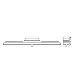 Underskabsbelysning ^ LEDVANCE Linear Swivel møbellampe 830 sensor