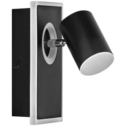 Spotlights ^ LEDVANCE Mars LED-vægspot, 2-lys, 1 spot, sort