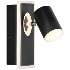 Spotlights ^ LEDVANCE Mars LED-vægspot, 2-lys, 1 spot, sort