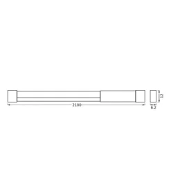 LEDVANCE Dekorationsbelysning|Led Strips > Neon Flex LED-stripe RGB USB 2,1m
