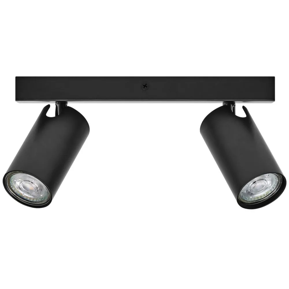 LEDVANCE Loftlamper|Spotlights > Octagon LED-spotlight, dæmpbar, to lamper, sort