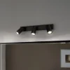 Loftlamper|Spotlights ^ LEDVANCE Octagon LED-spotlight, dæmpbar, tre pærer, sort