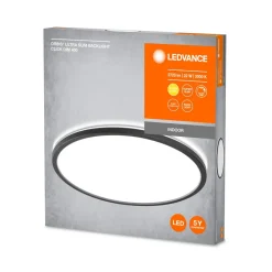 LEDVANCE Loftlamper > Orbis Ultra Slim, sort, Ø 40 cm