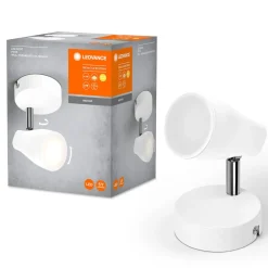 Loftlamper|Spotlights ^ LEDVANCE Pear LED-spot GU10 1 lk hvid