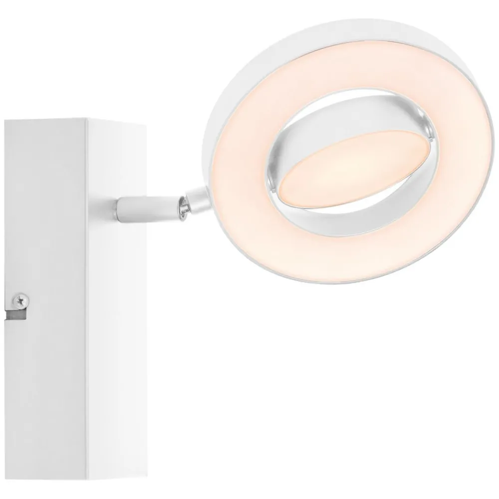 LEDVANCE Væglamper|Væglamper > Saturn CCT LED-vægspot, afbryder, hvid