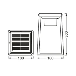 LEDVANCE SMART+ Solcellelamper > BT Table Frame Solar flerfarvet