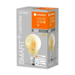 LEDVANCE SMART+ Dæmpbar Led-Pære|Filament Pære > WiFi E27 6W Classic guld 2.400 K