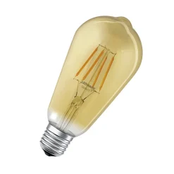 LEDVANCE SMART+ Filament Pære|Smarte Lyskilder > WiFi E27 6W Edison guld 2.400 K