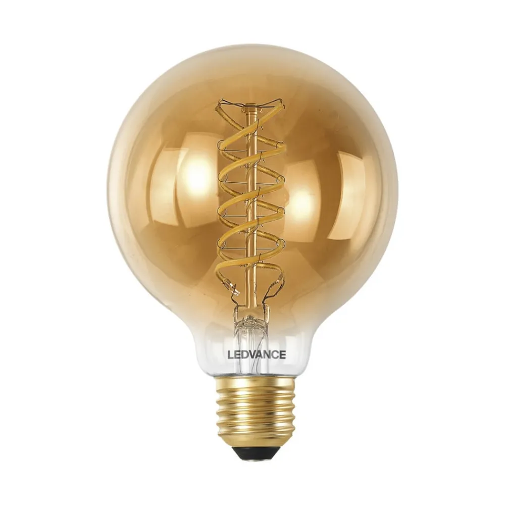 LEDVANCE SMART+ Filament Pære|Smarte Lyskilder > WiFi E27 8W LED G80 guld 822-850