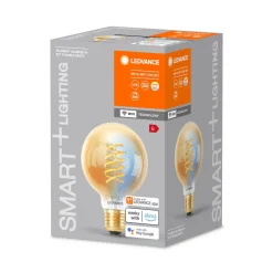 LEDVANCE SMART+ Filament Pære|Smarte Lyskilder > WiFi E27 8W LED G80 guld 822-850