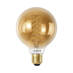 LEDVANCE SMART+ Dæmpbar Led-Pære|Filament Pære > WiFi E27 8W LED G95 guld 822-850