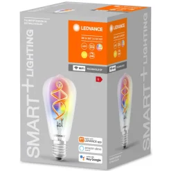 LEDVANCE SMART+ Filament Pære|Smarte Lyskilder > WiFi Filament Classic E27 4,5W 827