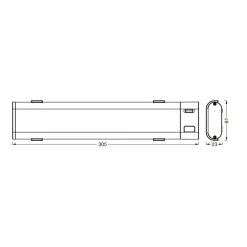 LEDVANCE SMART+ Underskabsbelysning > WiFi Linear Slim LED-lampe