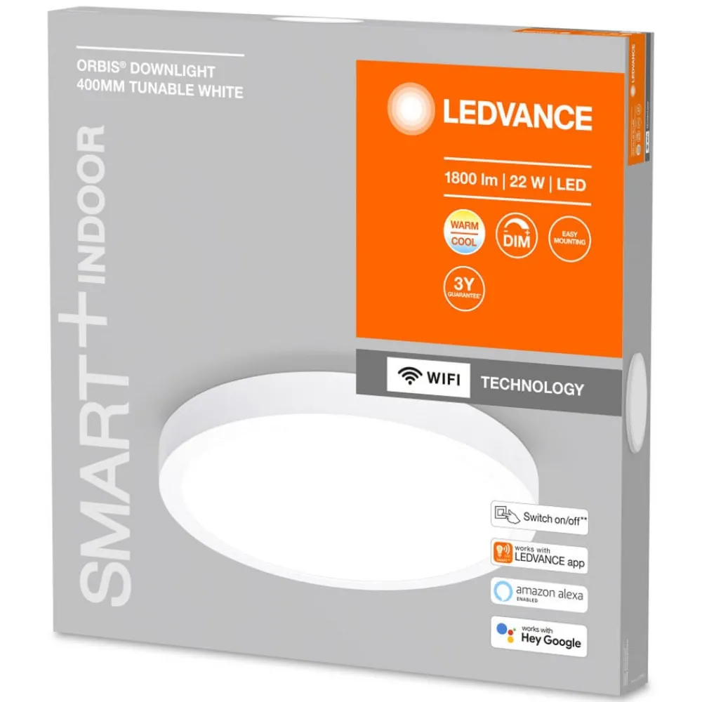Loftlamper ^ LEDVANCE SMART+ WiFi Orbis Downlight Overflade Ø40cm