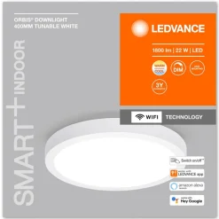 Loftlamper ^ LEDVANCE SMART+ WiFi Orbis Downlight Overflade Ø40cm