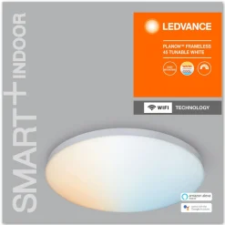Arbejdsrum/Kontor ^ LEDVANCE SMART+ WiFi Planon LED-panel CCT Ø45cm