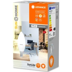 Dæmpbar Led-Pære|Smarte Lyskilder ^ LEDVANCE SMART+ LEDVANCE SUN@Home Classic B 25 E14 4,9 W CCT 922