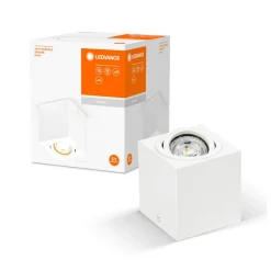 Spotlights ^ LEDVANCE Surface Square loftspot GU10 hvid