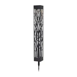 STAR TRADING Solcellelamper|Gadebelysning > LED-vejlampe solcelle Siranna med skumringssensor