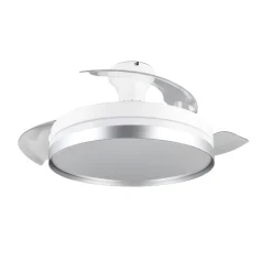 Reality Leuchten Loftventilatorer > LED-ventilator Lindberg DC lydsvag Ø 100 cm CCT fjernbetjening