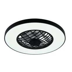 Reality Leuchten Loftventilatorer > LED-ventilator Linköping lydløs CCT RGB fjernbetjening højttaler