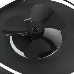 Reality Leuchten Loftventilatorer > LED-ventilator Sortland, DC, støjsvag, 50 cm, CCT, fjernbetjening