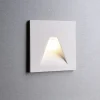 Deko-Light Spotlights|Væglamper > LED-vægindbygningslampe SET Alwaid, hvid 8 x 8 cm vinkel 2.700 K