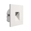 Indbygningsspots|Spotlights ^ Deko-Light LED-vægindbygningslampe SET Alwaid, hvid 8 x 8 cm, niveau 2.700 K