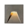 Viokef Væglamper > LED-vægindbygningslampe Space, grå, 10x10 cm