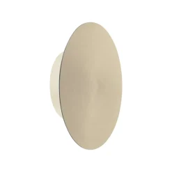 Væglamper|Væglamper ^ Paul Neuhaus LED-væglampe batteri Puntua Ø 18 cm messing mat