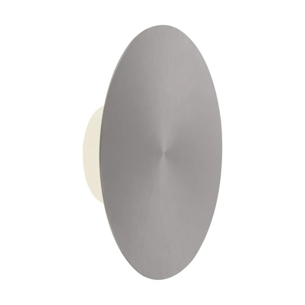 Væglamper ^ Paul Neuhaus LED-væglampe batteri Puntua Ø 25 cm grå