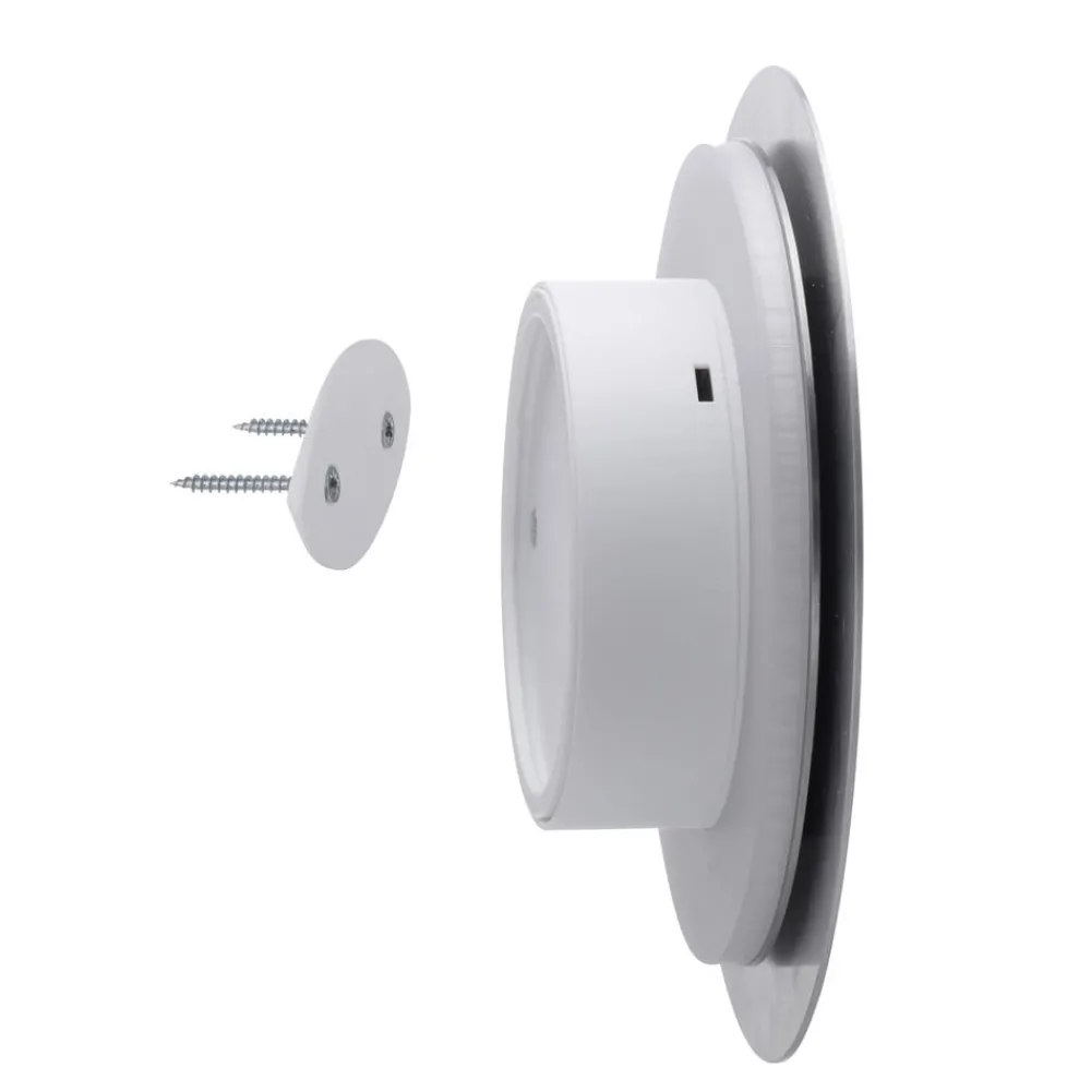 Væglamper ^ Paul Neuhaus LED-væglampe batteri Puntua Ø 25 cm grå