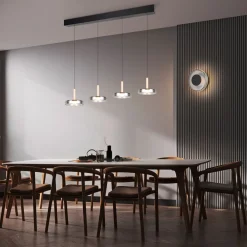 Væglamper|Væglamper ^ Trio Lighting LED-væglampe Celeste, sort/krom, Ø 22 cm glas dæmpbar