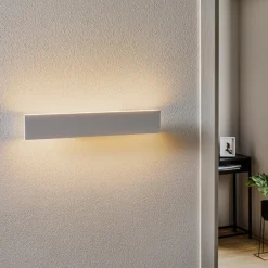 Trio Lighting Væglamper|Væglamper > LED-væglampe Concha 47 cm, hvid