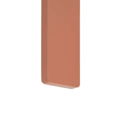 Væglamper ^ Nowodvorski Lighting LED-væglampe Demi L, teglrød, aluminium, højde 144 cm, IP54