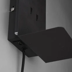 Trio Lighting Væglamper|Væglamper > LED-væglampe Element med hylde sort mat