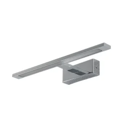TK Lighting Væg- Og Spejllamper > LED-væglampe Gallery kromfarvet metal bredde 41,5 cm IP44