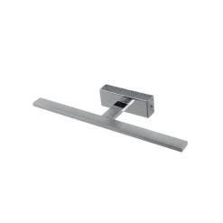TK Lighting Væg- Og Spejllamper > LED-væglampe Gallery kromfarvet metal bredde 41,5 cm IP44