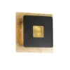 FISCHER & HONSEL Væglamper > LED-væglampe Hennes, bredde 18 cm, bladguld/sort