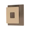 FISCHER & HONSEL Væglamper > LED-væglampe Hennes, bredde 18 cm, gråbeige/sandfarvet