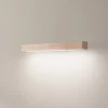 Væglamper ^ TK Lighting LED-væglampe i træ Teo, fyr, 46 cm, 3000 K